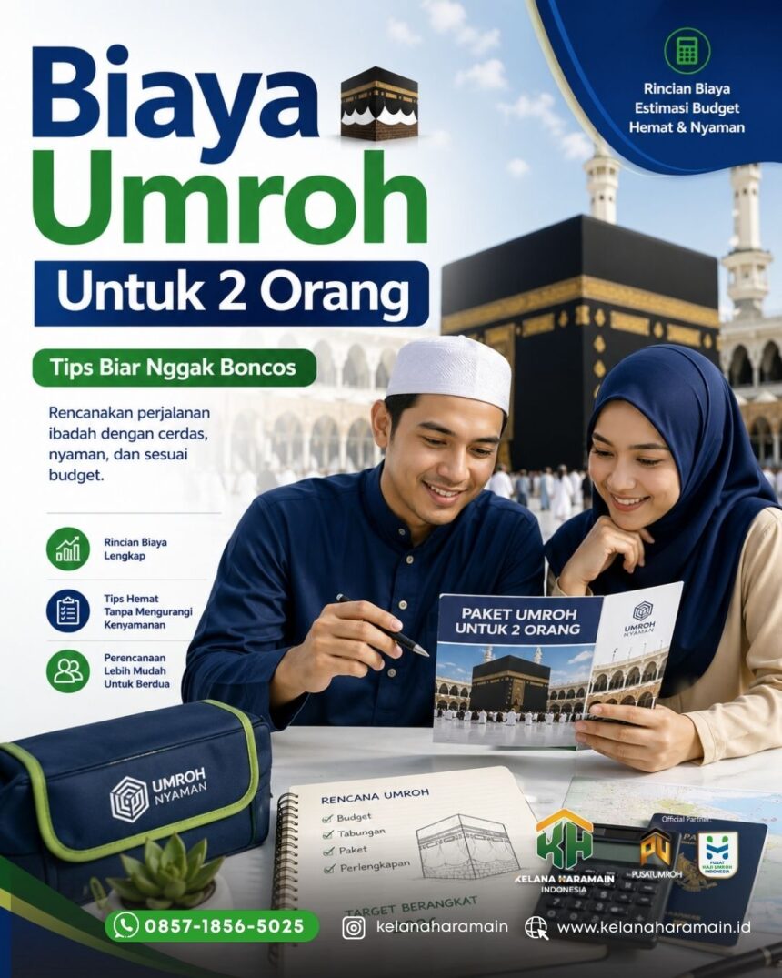 biaya umroh untuk 2 orang